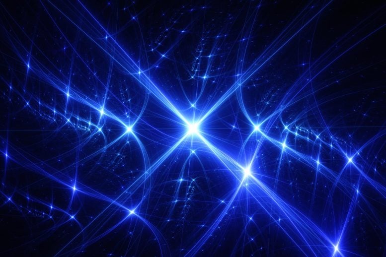 Abstract Physics Electricity Magnetism