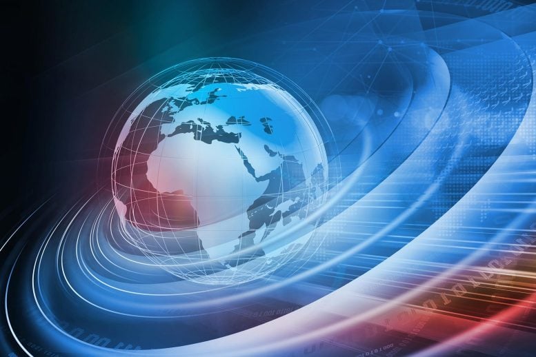 Earth Globe Africa Technology