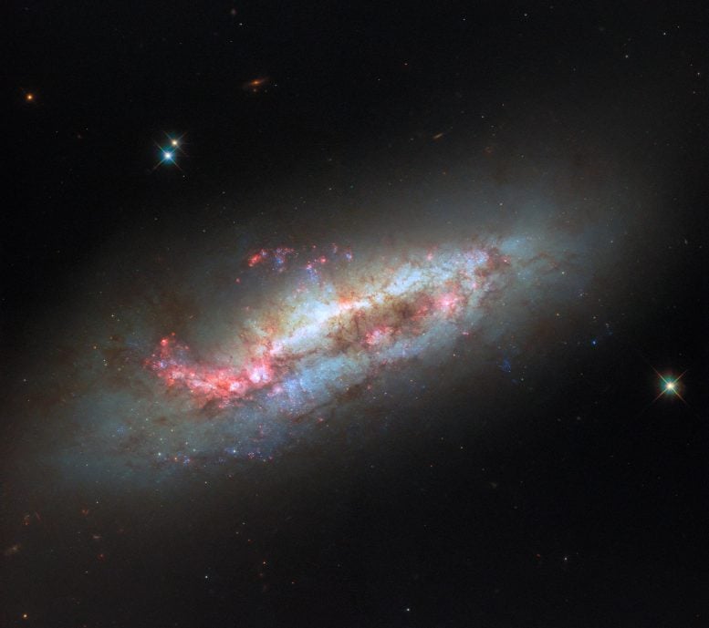 Peculiar Spiral Galaxy NGC 1511