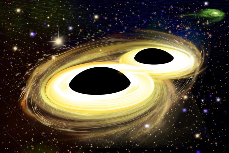 Two Black Holes Binary Merger
